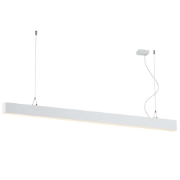 Φωτιστικό Οροφής - Ράγα Station 3911-0015-3-W-N 180cm 3000K Led White Viokef Μέταλλο,Αλουμίνιο