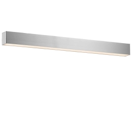 Φωτιστικό Οροφής - Πλαφονιέρα Station 3911-0113-3-U-N 90cm 3000K Led Aluminum Silver Viokef Μέταλλο,Αλουμίνιο