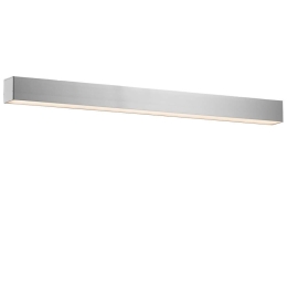Φωτιστικό Οροφής - Πλαφονιέρα Station 3911-0114-3-U-N 150cm 3000K Led Aluminum Silver Viokef Μέταλλο,Αλουμίνιο