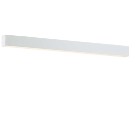 Φωτιστικό Οροφής - Πλαφονιέρα Station 3911-0114-3-W-N 150cm 3000K Led White Viokef Μέταλλο,Αλουμίνιο