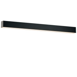 Φωτιστικό Οροφής - Πλαφονιέρα Station 3911-0114-4-B-N 150cm 4000K Led Black Viokef Μέταλλο,Αλουμίνιο
