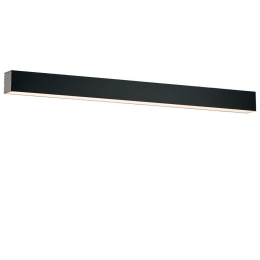 Φωτιστικό Τοίχου - Απλίκα Station 3911-0214-4-B-N 150cm 4000K Led Black Viokef Μέταλλο,Αλουμίνιο