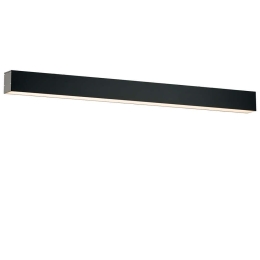 Φωτιστικό Τοίχου - Απλίκα Station 3911-0215-3-B-N 180cm 3000K Led Black Viokef Μέταλλο,Αλουμίνιο