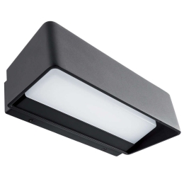 Φωτιστικό Τοίχου - Απλίκα Edison 4255500 L:248XH:70 Anthracite Viokef