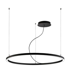 Φωτιστικό Οροφής Verdi 4224201 127x500cm Led 4100Lm 61W 4000K Black Viokef Αλουμίνιο