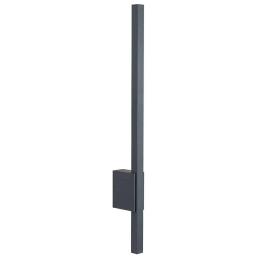 Φωτιστικό Τοίχου Liam 4262600 4,5x80cm Led 680Lm 12,4W 3000K IP54 Black Viokef Αλουμίνιο,PC