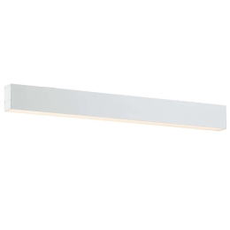 Φωτιστικό Οροφής - Ράγα Station Ultra 3911-0122-4-W-N 226x7,5cm Led 10800Lm 59W 4000K White Viokef Αλουμίνιο