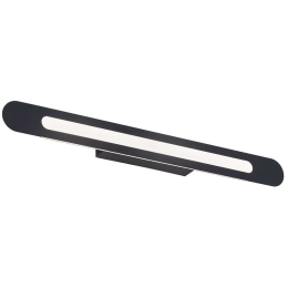 Φωτιστικό Τοίχου-Απλίκα Bona 4279100 62x6cm Led 801,4lm 20W Black Viokef