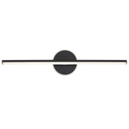 Φωτιστικό Τοίχου Μπάνιου Camelia 4285800 60,8x2,2cm Led 557lm 11W Black Viokef