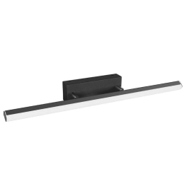 Φωτιστικό Τοίχου Μπάνιου Sunny 4272100 58,8x7,7cm Led 1300lm 18,4W Black Viokef