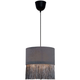 Φωτιστικό Οροφής Brigitte 4278700 Φ30x146cm 1xE27 60W Grey Viokef