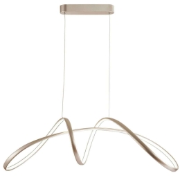 Φωτιστικό Οροφής Caprice 4275300 92x120cm Led 2436lm 50W Silver Viokef