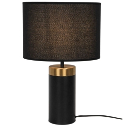 Φωτιστικό Επιτραπέζιο Luciano 4279000 Φ25x43cm 1xE27 40W Black-Gold Viokef