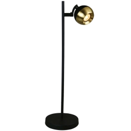 Φωτιστικό Επιτραπέζιο Ringo 4273500 Φ16x50cm 1xGu10 35W Black-Gold Viokef