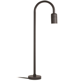 Φωτιστικό Δαπέδου Κήπου Flater 4285000 22,2x62cm Led 366lm 5,6W Dark Grey Viokef