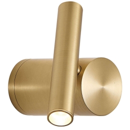 Φωτιστικό Τοίχου - Απλίκα Planet 4292901 8,8x10,3x12cm Led 165lm 4W 3000K Gold Viokef