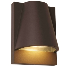Φωτιστικό Τοίχου - Απλίκα Lorka 4298500 13,8x9,4x18,1cm 1xGU10 35W Rusty Brown Viokef