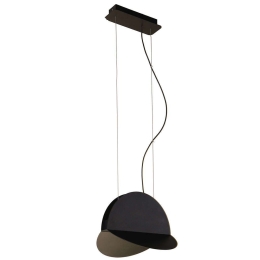 Φωτιστικό Οροφής Aladin 4280300 28x21cm Led 243lm 6,3W 3000K Black Viokef