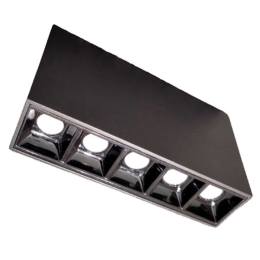 Φωτιστικό Οροφής - Σποτ Aden 4287400 13,7x3,8x6,6cm Led 794lm 16W 3000K Black Viokef