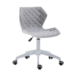 Καρέκλα Γραφείου BS1700-W Λευκό-Γκρι 01.0237 48X50X79-91εκ.