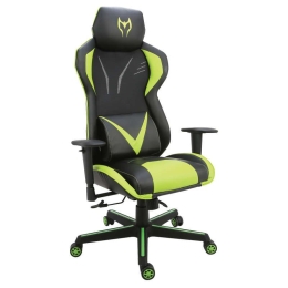 Πολυθρόνα Gaming BS6100-G Μαύρο-Πράσινο 01.0151 72X70X125-133εκ.