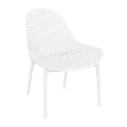 Πολυθρόνα Sky Lounge 20.0268 White Siesta 60X71X83cm