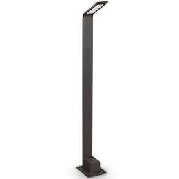 Φωτιστικό Δαπέδου Agos 326733 9,5x15x80cm Led 670lm 6,5W 3000K Black Ideal Lux
