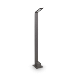 Φωτιστικό Δαπέδου Agos 268422 9,5x15x80cm Led 730lm 6,5W 4000K Anthracite Ideal Lux