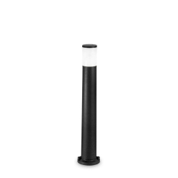 Φωτιστικό Δαπέδου Atena 198620 15,5x80cm 1xE27 23W Black Ideal Lux
