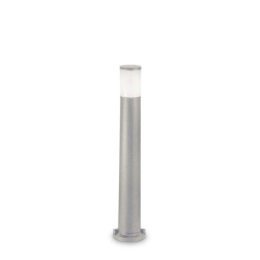 Φωτιστικό Δαπέδου Atena 198637 15,5x80cm 1xE27 23W Grey Ideal Lux