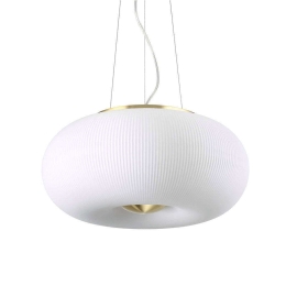 Φωτιστικό Οροφής Arizona 214474 40x23,5/232,5cm 3xGX53 15W White Ideal Lux