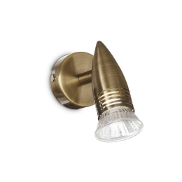 Φωτιστικό Σποτ Alfa 119786 6x11x11cm 1xGU10 50W Bronze Ideal Lux