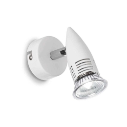 Φωτιστικό Σποτ Alfa 285009 6x11x11cm 1xGU10 50W White Ideal Lux 
