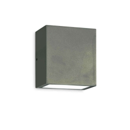 Φωτιστικό Τοίχου Argo Led 250946 10x5,5x9cm 10W 3000K Anthracite Ideal Lux