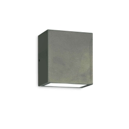 Φωτιστικό Τοίχου Argo Led 268293 10x5,5x9cm 10W 4000K Anthracite Ideal Lux