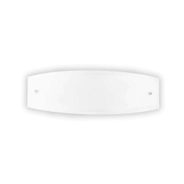 Φωτιστικό Τοίχου-Απλίκα Ali 026558 45x9x14cm 2xE27 60W White Ideal Lux