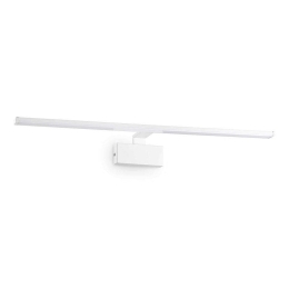 Φωτιστικό Τοίχου-Απλίκα Alma Led 225029 81x15x9cm 18W 3000K 2250lm White Ideal Lux Μέταλλο