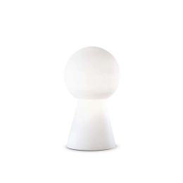 Φωτιστικό Επιτραπέζιο Birillo 000251 22x39cm 1xE27 60W White Ideal Lux