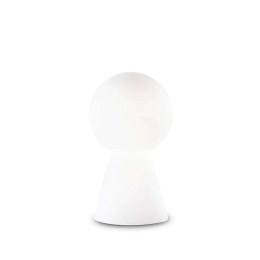 Φωτιστικό Επιτραπέζιο Birillo 000268 17,5x30cm 1xE27 60W White Ideal Lux