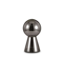 Φωτιστικό Επιτραπέζιο Birillo 116570 17,5x30cm 1xE27 60W Smoke Ideal Lux