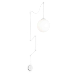 Φωτιστικό Οροφής Boa 160863 30x48/1200cm 1xE27 60W White Ideal Lux