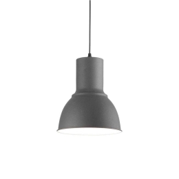 Φωτιστικό Οροφής Breeze 137681 23,5x33/24,2cm 1xE27 60W Grey Ideal Lux