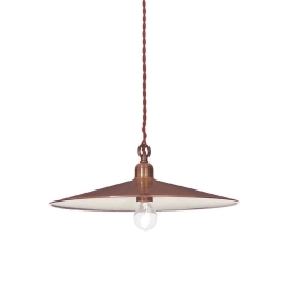 Φωτιστικό Οροφής Cantina 112732 35x30/105cm 1xE27 60W Rose Gold Ideal Lux