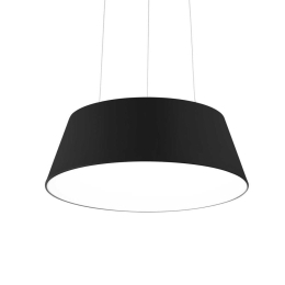 Φωτιστικό Οροφής Cloe 247304 45x31/145cm LED 43W 3000K Black Ideal Lux
