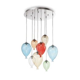 Φωτιστικό Οροφής Clown 100944 50x40/103cm 8xG9 28W Multi Ideal Lux