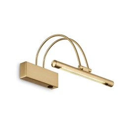Φωτιστικό Τοίχου Bow 121338 26x18x23cm Led 2,5W 3000K Bronze Ideal Lux