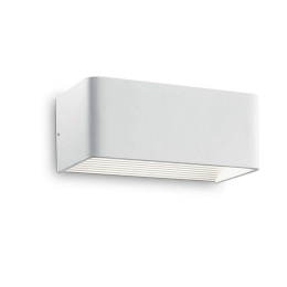 Φωτιστικό Τοίχου Click 017518 20x8x10cm LED 10,5W 3000K White Ideal Lux