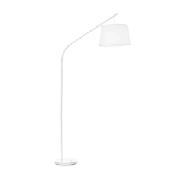 Φωτιστικό Δαπέδου Daddy 110356 118x197x40cm 1xE27 60W White Ideal Lux