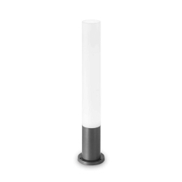 Φωτιστικό Δαπέδου Edo Round 138510 15,5x80cm 1xGX53 15W Anthracite Ideal Lux