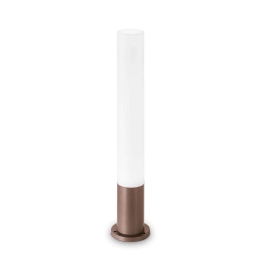 Φωτιστικό Δαπέδου Edo Round 213071 15,5x80cm 1xGX53 15W Coffee Ideal Lux